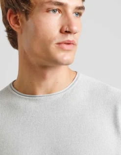 Maglia girocollo strutturato