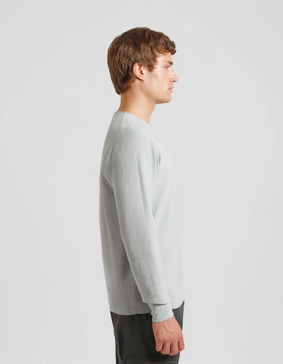 Maglia girocollo strutturato