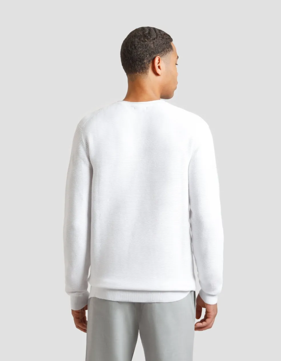 Maglia girocollo strutturato