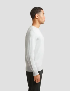 Maglia girocollo tinta unita