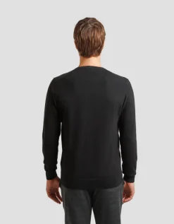 Maglia girocollo tinta unita