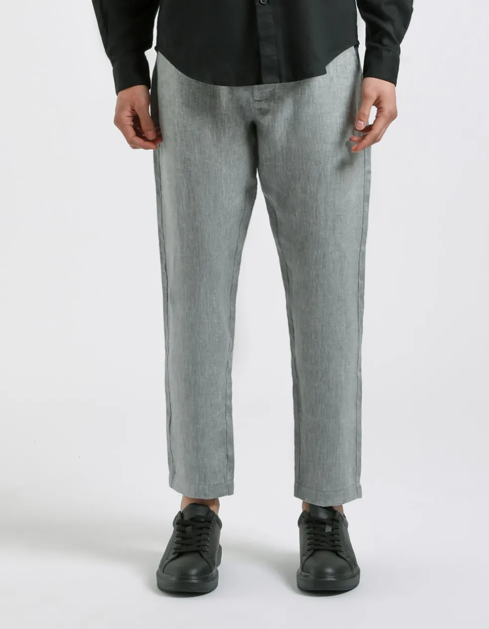 Pantaloni 100% lino