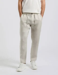 Pantaloni 100% lino