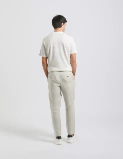 Pantaloni 100% lino