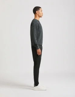 Pantaloni cargo con elastici alle caviglie