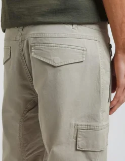 Pantaloni cargo con elastici alle caviglie