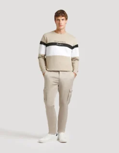 Pantaloni cargo in cotone