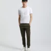 Pantaloni cargo in cotone