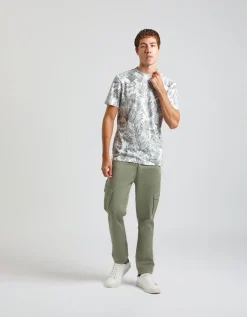 Pantaloni cargo in cotone