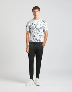Pantaloni cargo in cotone