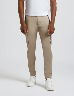 Pantaloni cargo in cotone