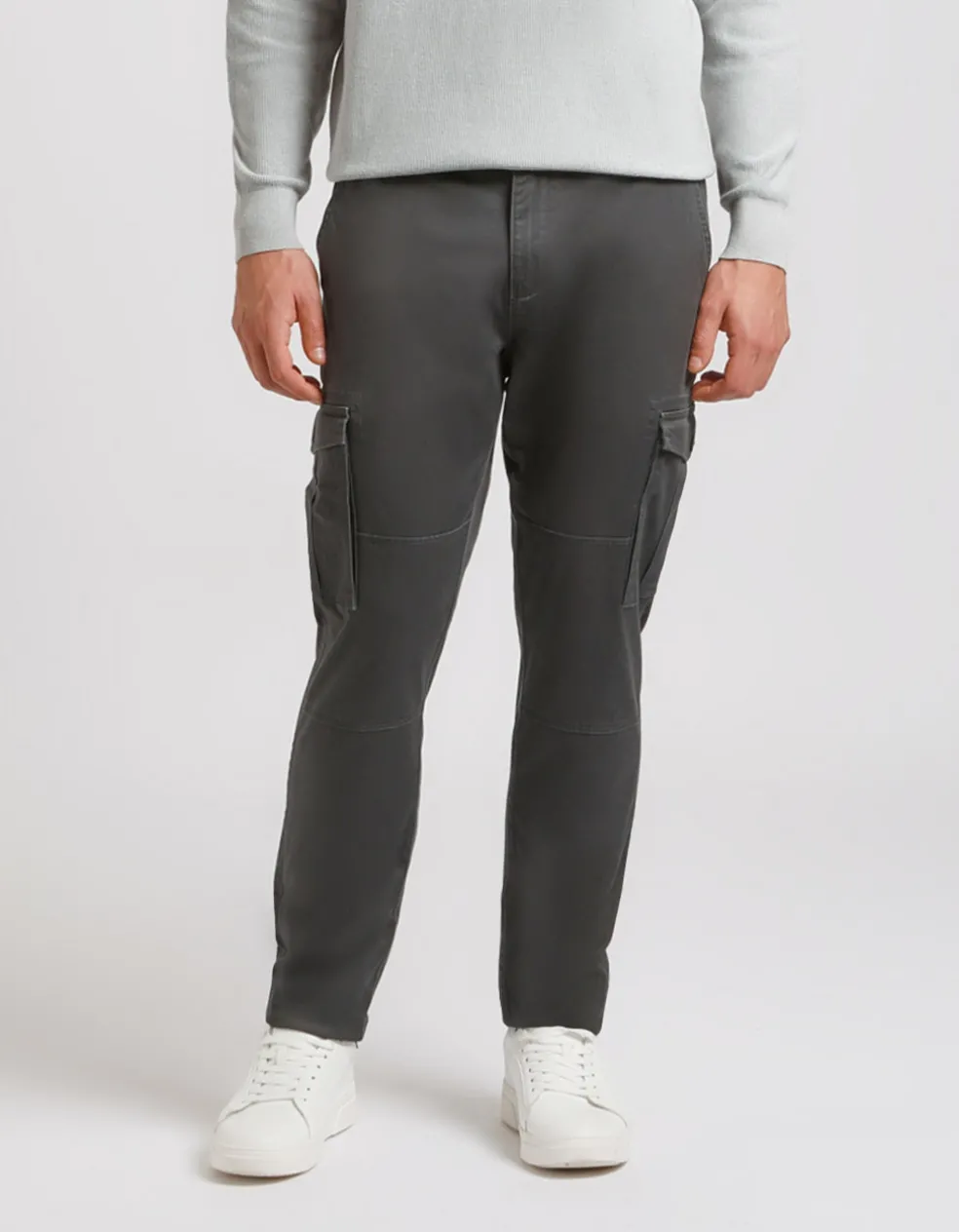 Pantaloni cargo in cotone