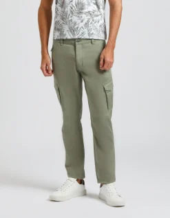 Pantaloni cargo in cotone