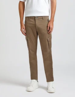 Pantaloni cargo in cotone