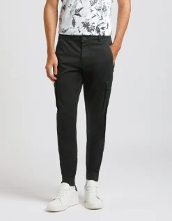 Pantaloni cargo in cotone