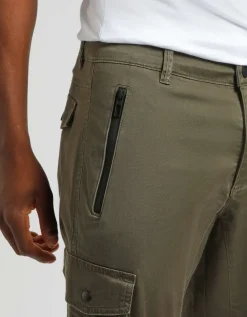 Pantaloni cargo in cotone