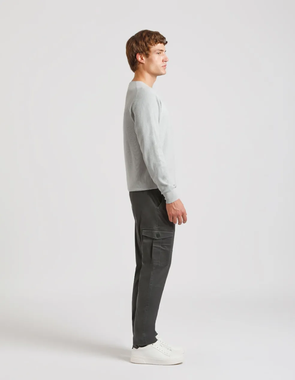 Pantaloni cargo in cotone