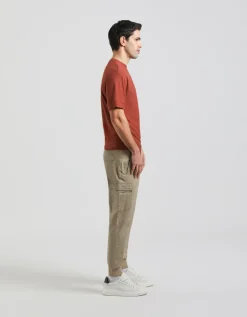 Pantaloni cargo in cotone