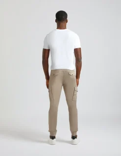 Pantaloni cargo in cotone