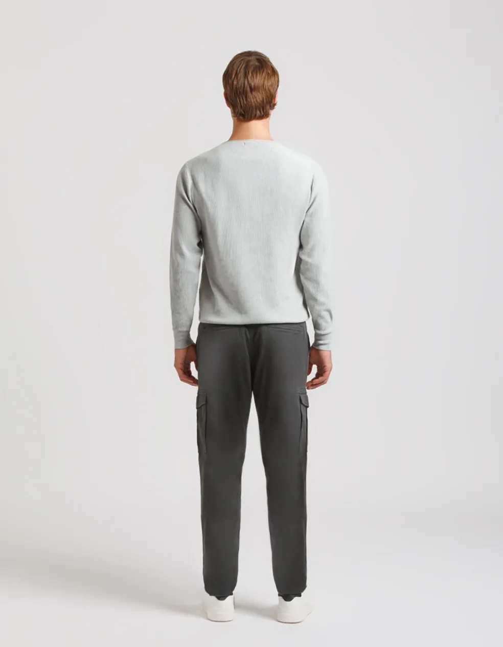 Pantaloni cargo in cotone
