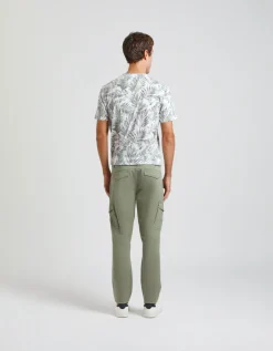 Pantaloni cargo in cotone