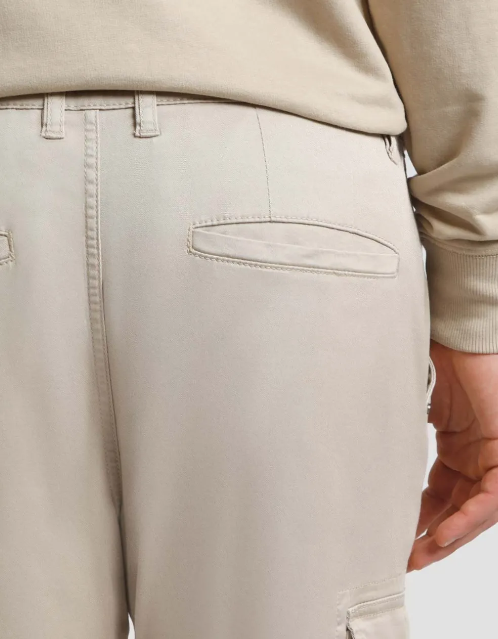 Pantaloni cargo in cotone