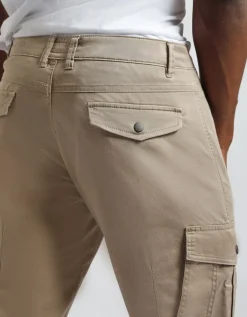 Pantaloni cargo in cotone