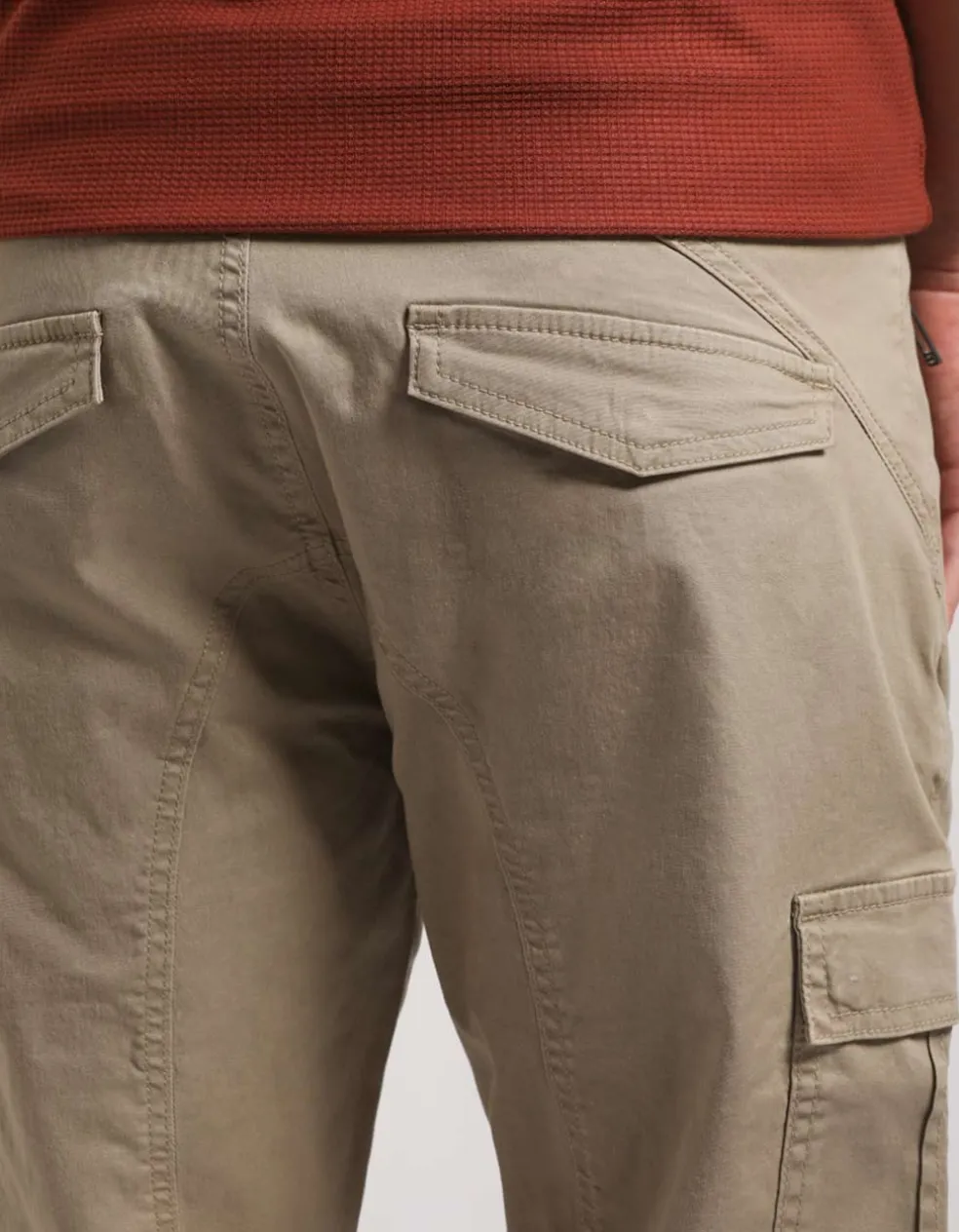 Pantaloni cargo in cotone