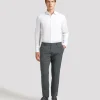 Pantaloni chino con fantasia a quadri