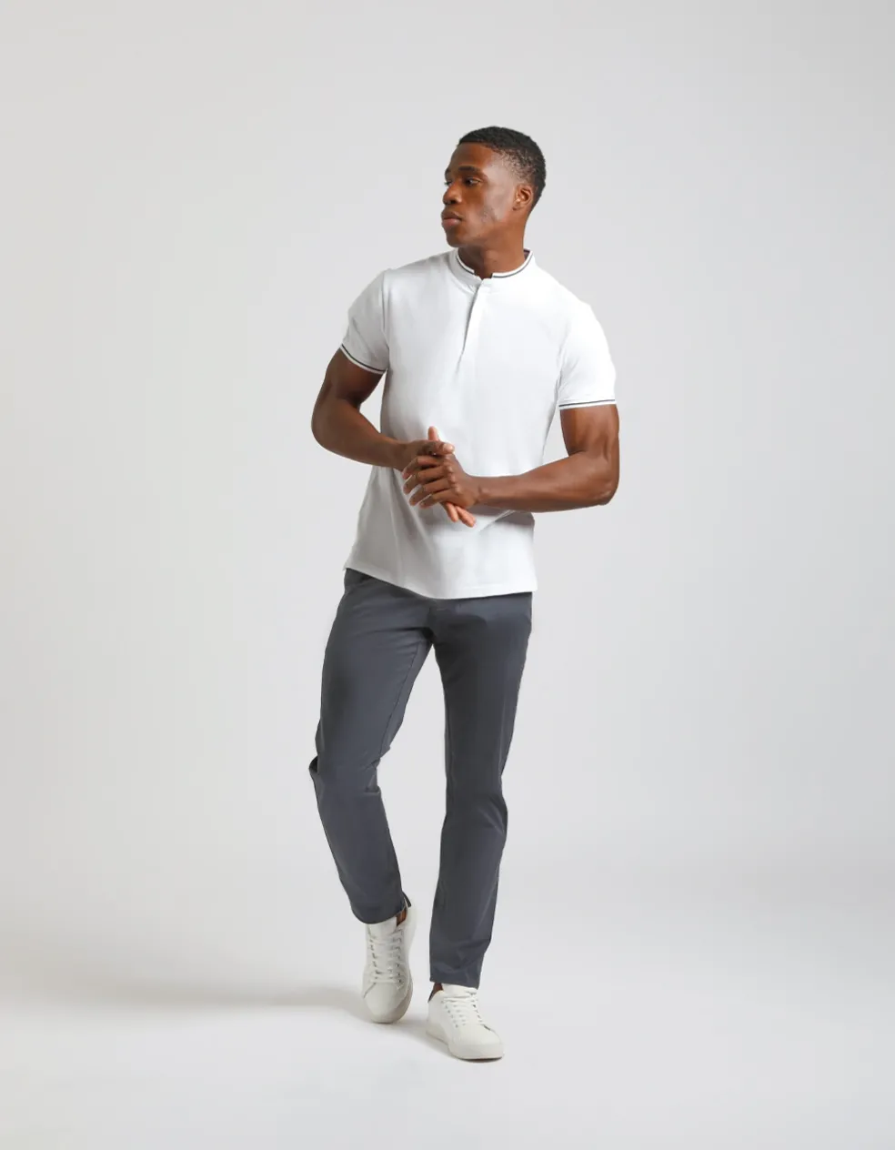 Pantaloni chino in cotone