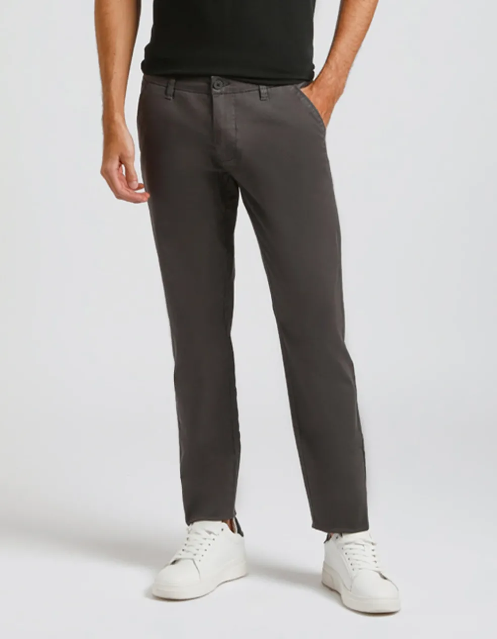 Pantaloni chino in cotone