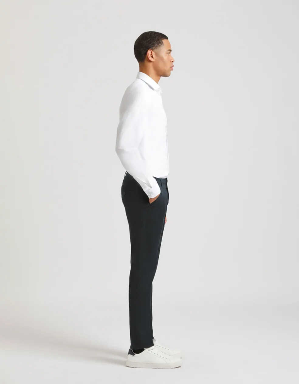 Pantaloni chino in cotone