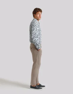 Pantaloni chino in cotone