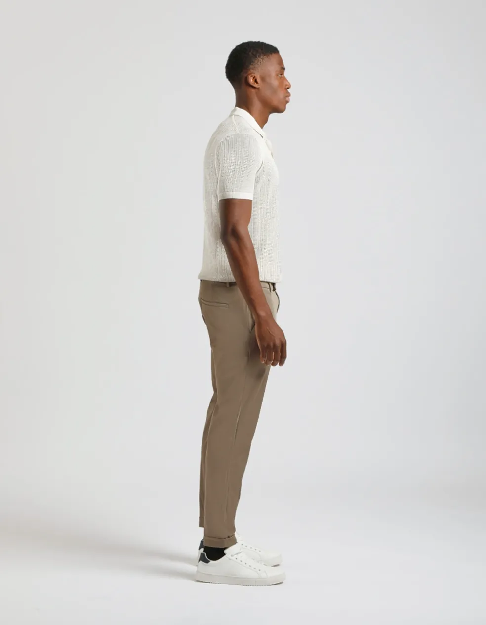 Pantaloni chino in nylon