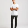Pantaloni chino misto viscosa