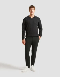 Pantaloni chino misto viscosa