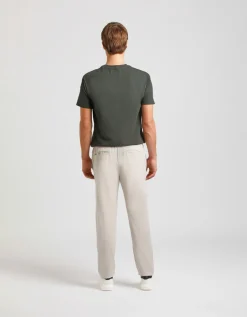 Pantaloni chino misto viscosa