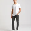 Pantaloni cinque tasche in cotone