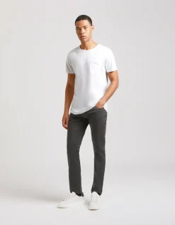 Pantaloni cinque tasche in cotone