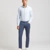 Pantaloni cinque tasche in cotone