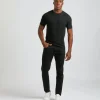 Pantaloni cinque tasche in cotone