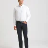 Pantaloni cinque tasche in cotone