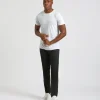 Pantaloni cinque tasche in cotone