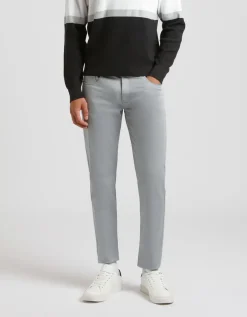 Pantaloni cinque tasche in cotone