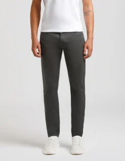 Pantaloni cinque tasche in cotone