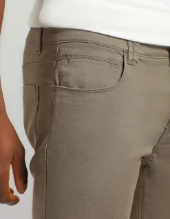 Pantaloni cinque tasche in cotone