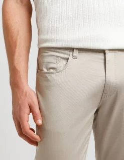 Pantaloni cinque tasche in cotone