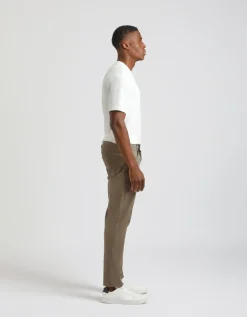 Pantaloni cinque tasche in cotone