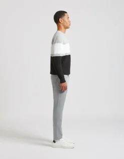Pantaloni cinque tasche in cotone