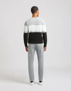 Pantaloni cinque tasche in cotone